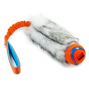 Faux fur bungee with Chuckit! Ultra Ball CREATOR