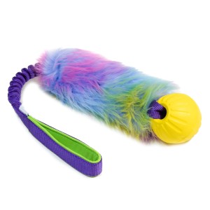 Faux fur bungee with Starmark Durafoam CREATOR