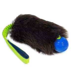 Sheepskin bungee with Chuckit! Strato Ball