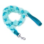 Braided leash with faux fur CREATOR 