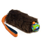 Sheepskin bungee with Chuckit! ECO Fetch CREATOR