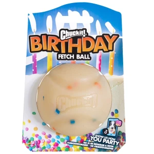 Chuckit! Birthday Fetch Ball (Confetti) (ball only)
