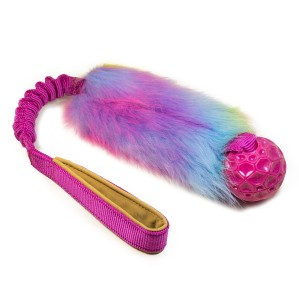 Faux fur bungee with Swag GEO ball