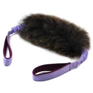 Sheepskin with two bungee handles