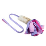 Sheepskin bungee long + fleece stripes