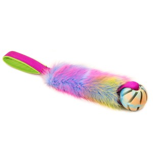 Faux fur with SUM-PLAST spirall ball